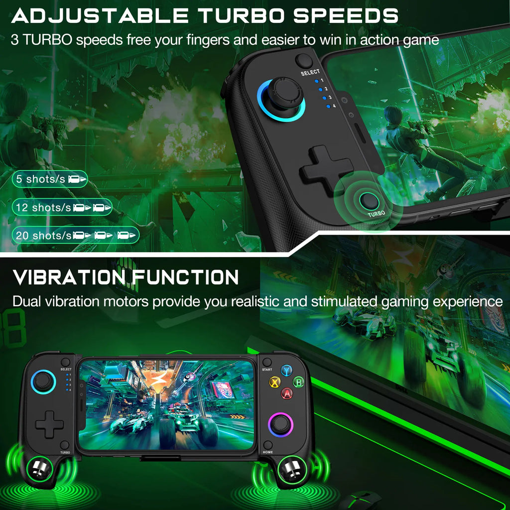 Wireless Mobile Gaming Controller for Mobile